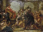 The Continence of Scipio Giovanni Battista Gaulli Called Baccicio